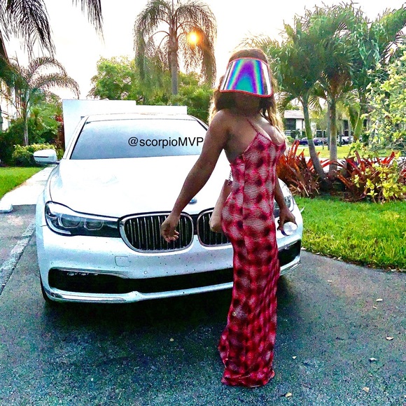 Stylish Face RED UV FACE PROTECTION SUN VISOR - Picture 2 of 7